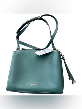 Nine West Forest Green Shoulder Bag
